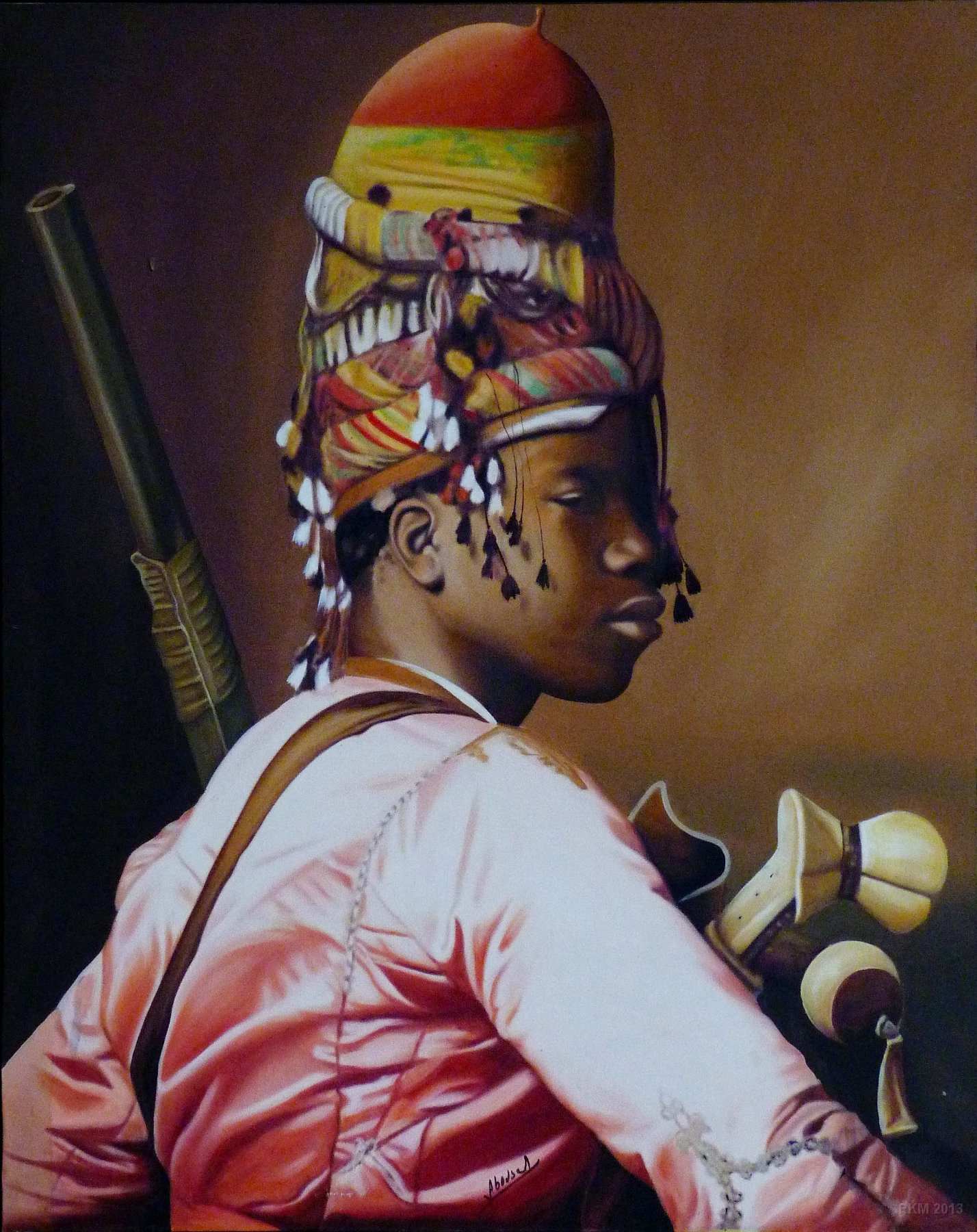 Agadir, peinture d'un 